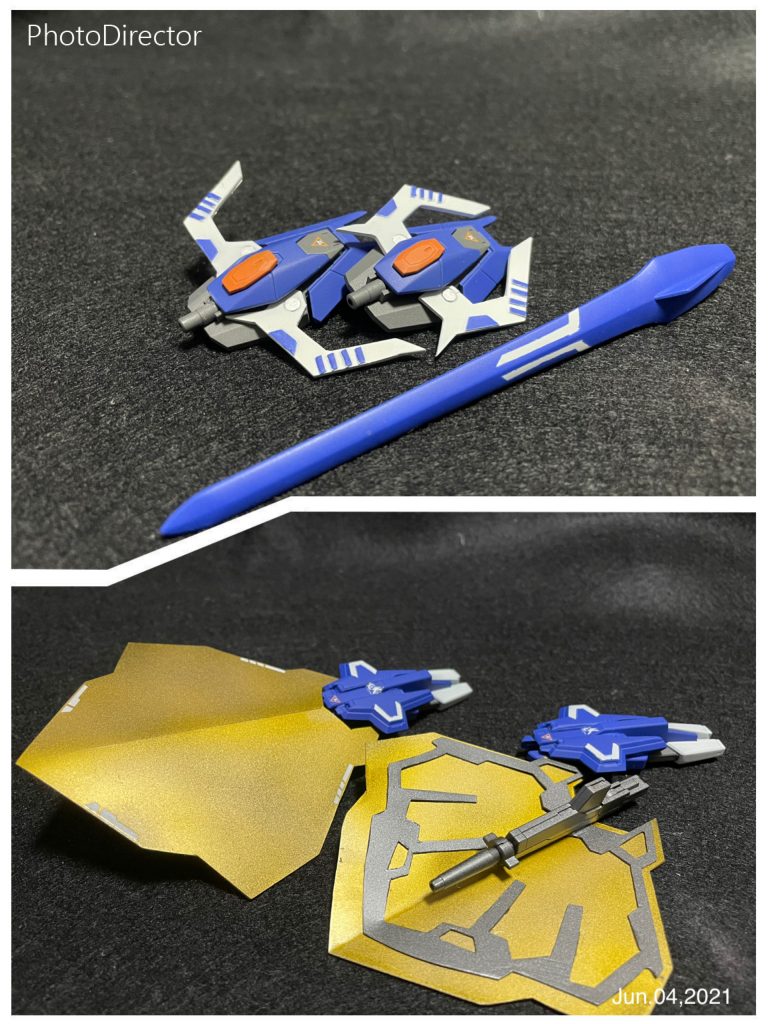 武装類・ボルトファランクス×2    (ビームバルカン/ビームサーベル/ビームシールド内蔵)・BHシールド×2・ツインドッズキャノンBH×2・ゼイドラソードBH