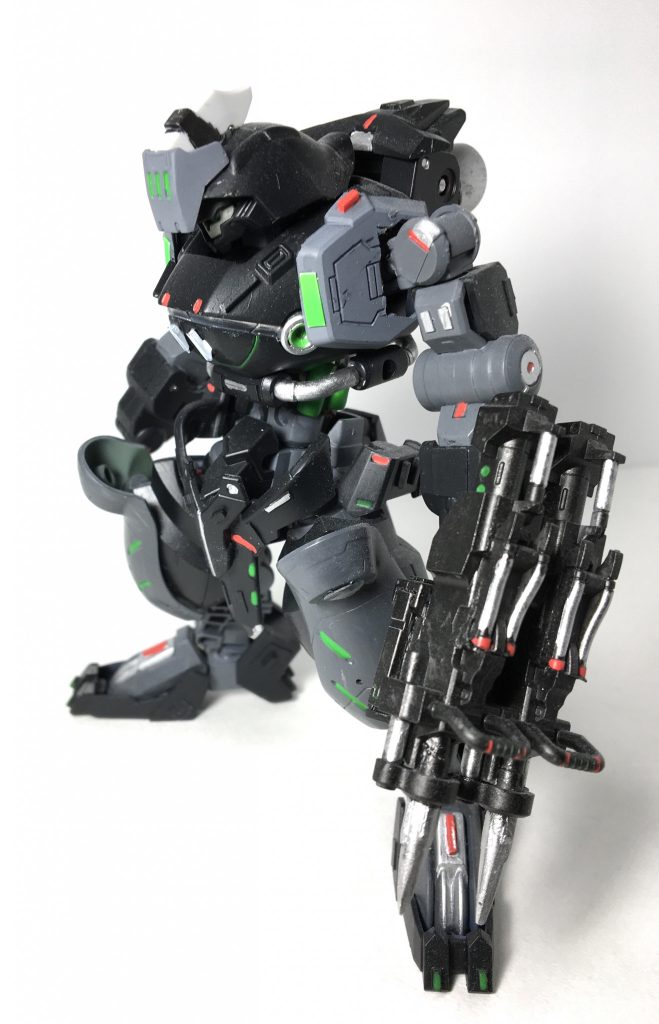 最後までご覧頂きありがとうございました♪ヴェイグ・ロディを製作中に兄弟機がほしくなり、作りました。下半身のフレームは2機とも同じです写真撮るの苦手だなー😱