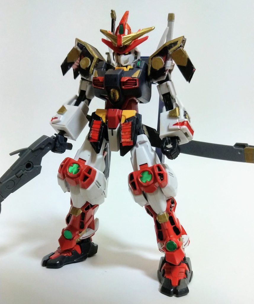 ·戦国頑駄無炎核頑駄無炎弐型と戦国武具が合体した姿。機体出力が向上している。