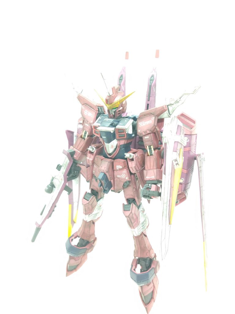 ジャスティスガンダム–2枚目/制作者：かえる