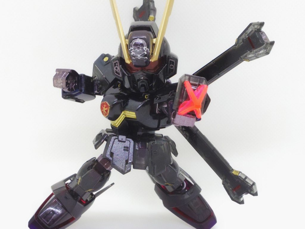 SDCS クロスボーンガンダムX2 クリアカラーVer.–3枚目/制作者:ΔⅡ