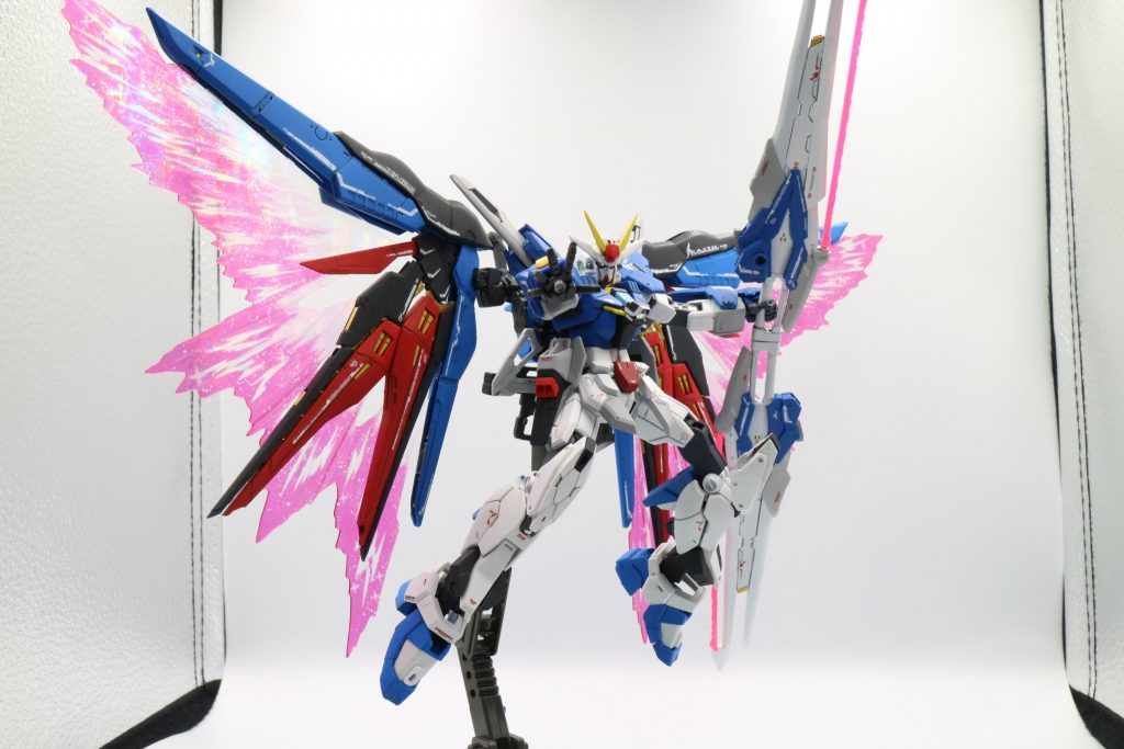 VSシリーズの勝利ポーズ風。そう遠くない未来、GBNみたいなゲームが出た時は、ぜったいこのポーズで登録する(*´ω`*)