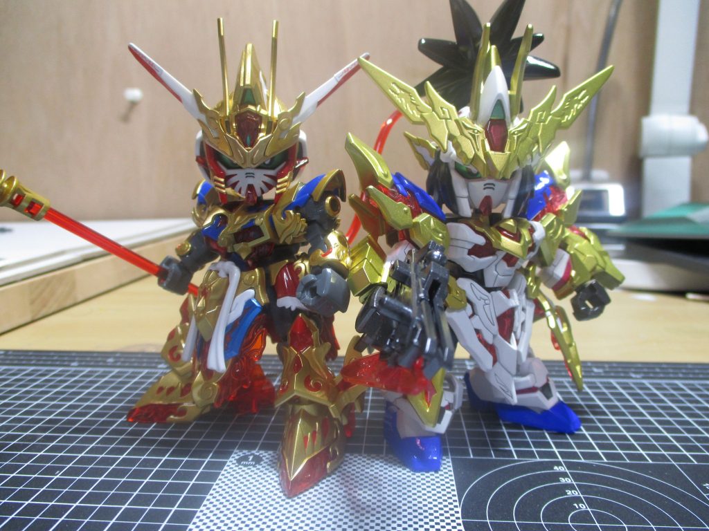 悟空インパルスガンダム＆劉備ユニコーンガンダム–2枚目/制作者：miro