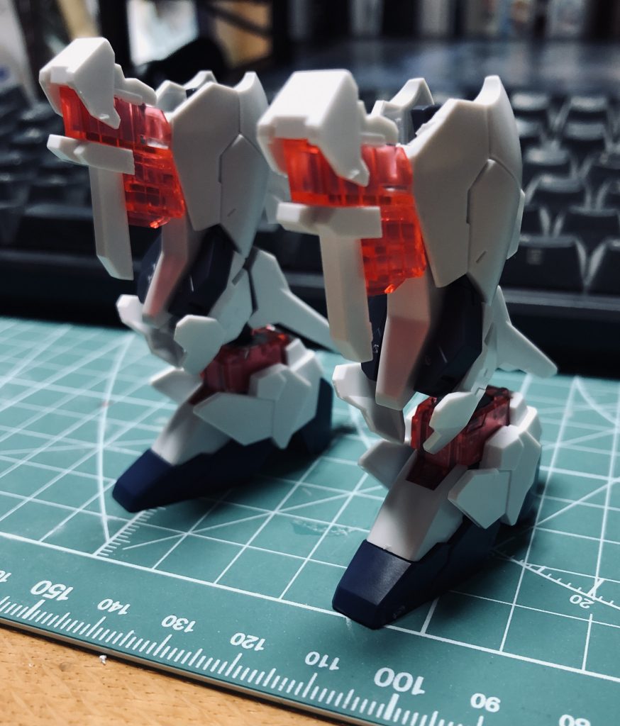 結果的にはシルエットとしてユニコーンらしさを残しつつ、ジュピターヴとも別物にできたかなと思うので満足。