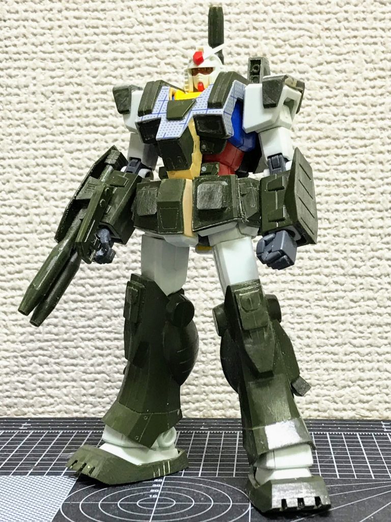 HGUC(REVIVE)に旧キットをフィッティング