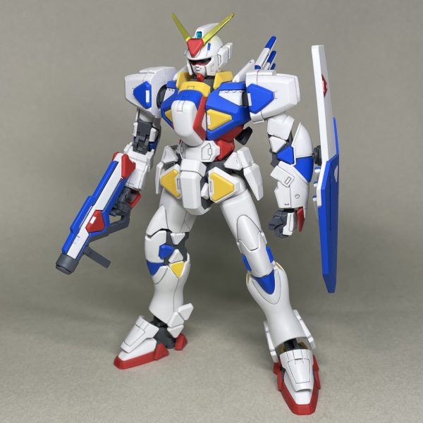 1/144 ビギニングガンダム レイジ機（部分塗装ほぼストレート組み）