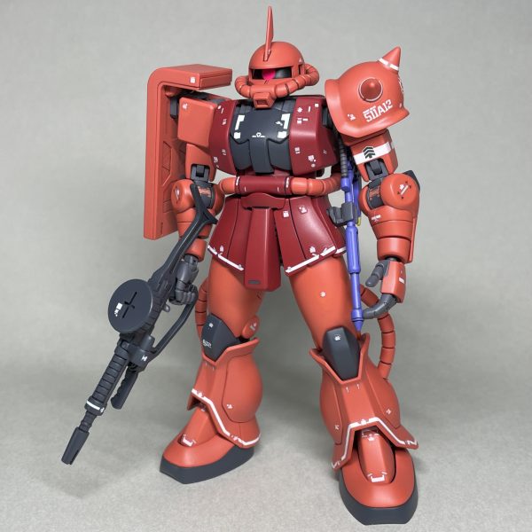 HGUC234 シャア専用ザクⅡ（RG用デカール使用）｜AK_Iさんのガンプラ作品｜GUNSTA（ガンスタ）