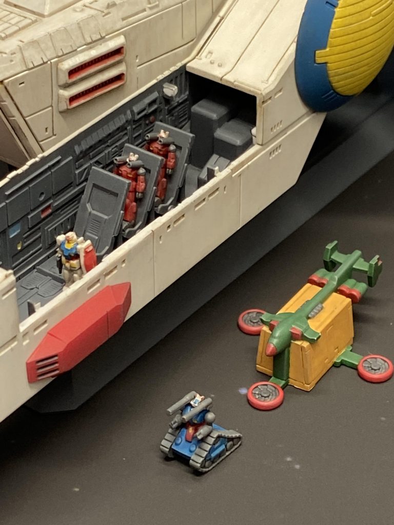 EXモデル1/1700ホワイトベース–2枚目/制作者：あせろら