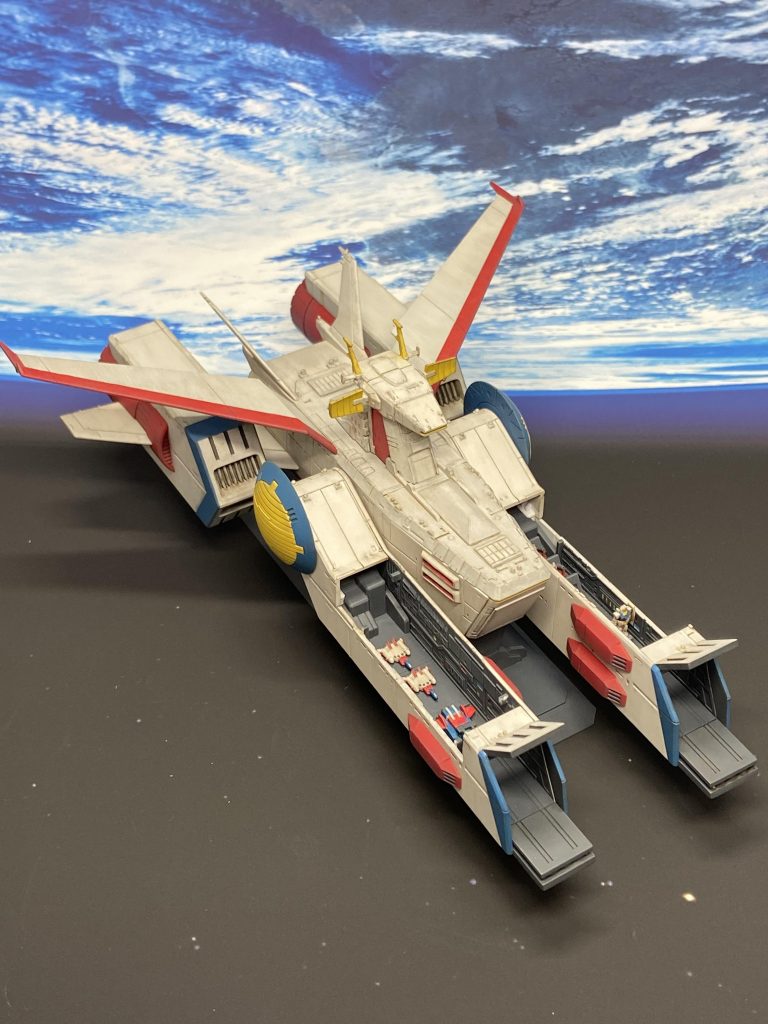 EXモデル1/1700ホワイトベース–3枚目/制作者：あせろら