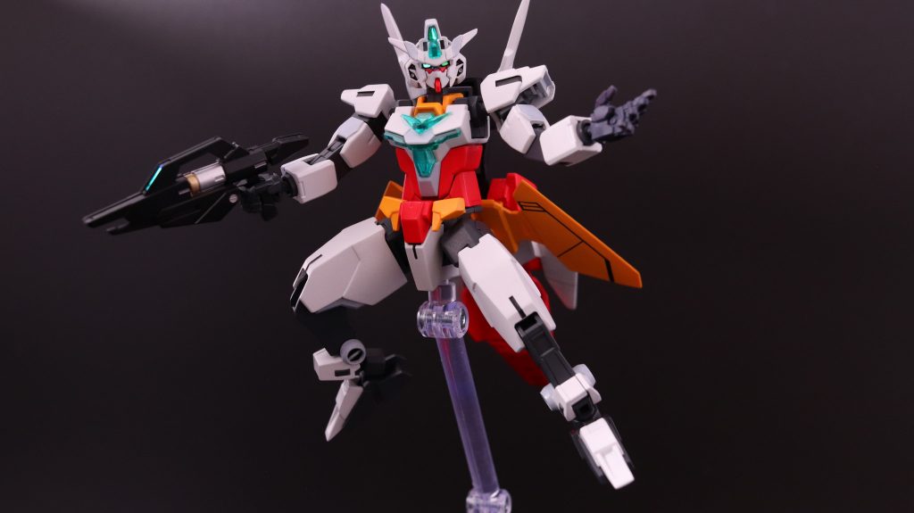 コアガンダムG-3カラー箱の表紙を表現してポーズを取らせました。これが一番色味が見えて良いかなと思います!