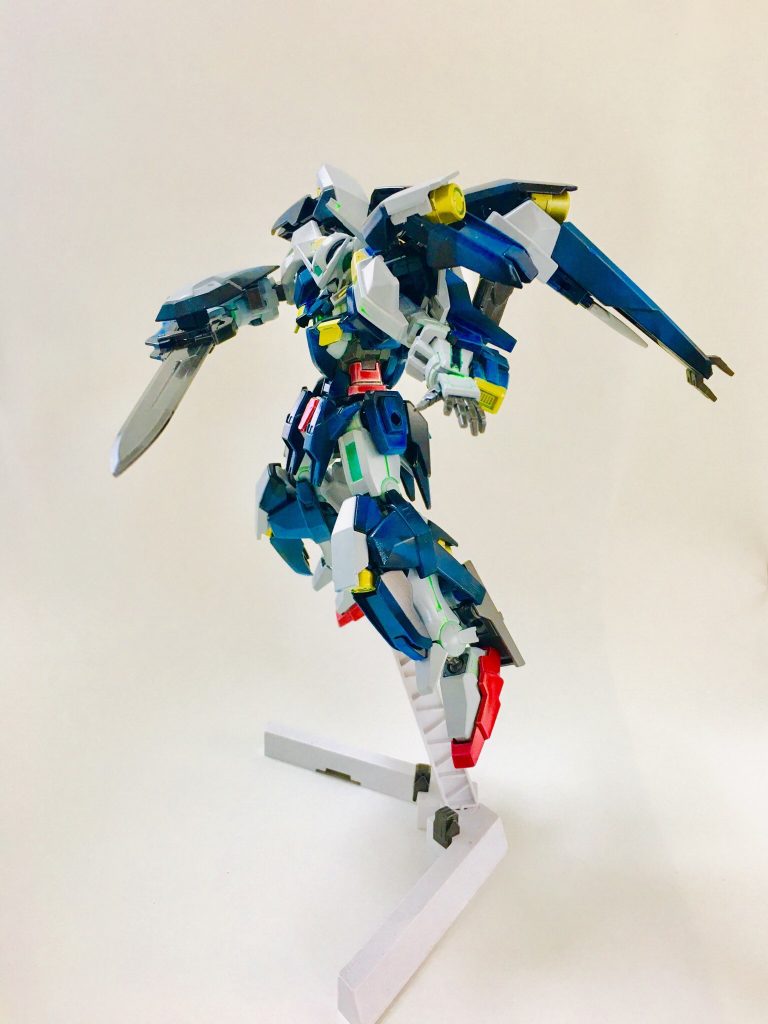 ブルーの部分は炎をイメージして塗装してます。