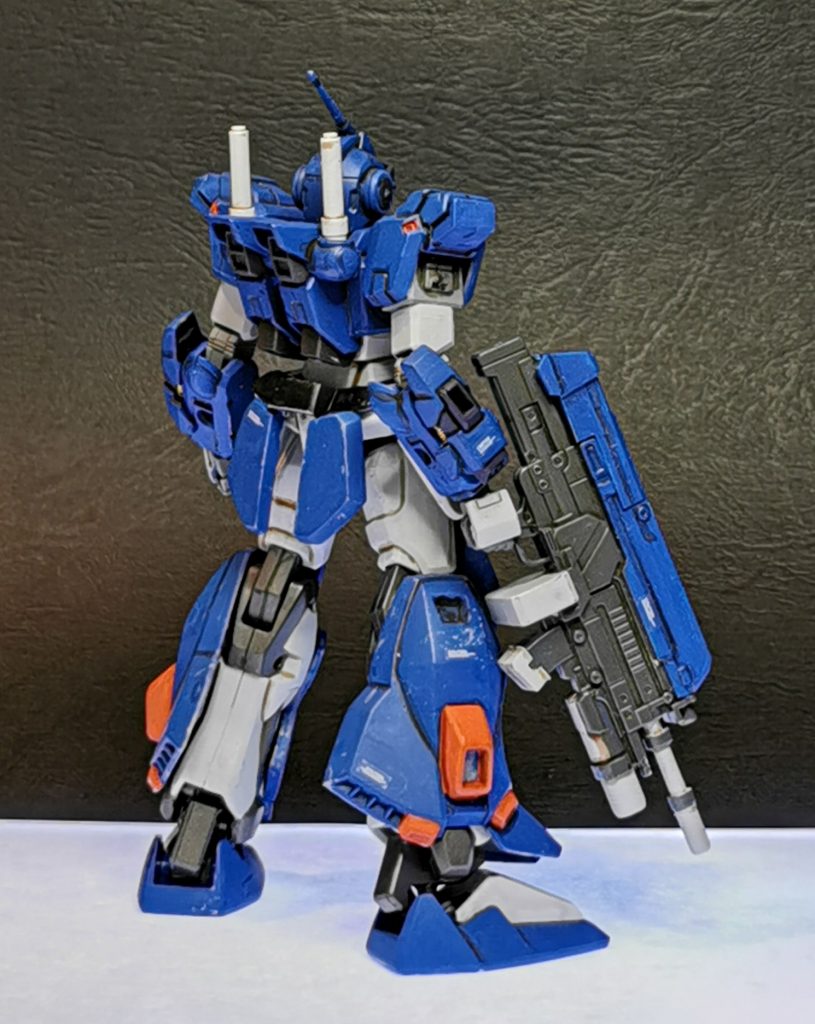 塗装はいつものシタデルベースベタ塗り→ウォッシュスミ入れ→修整。今回は更にデカールを追加して情報量上げてみました。