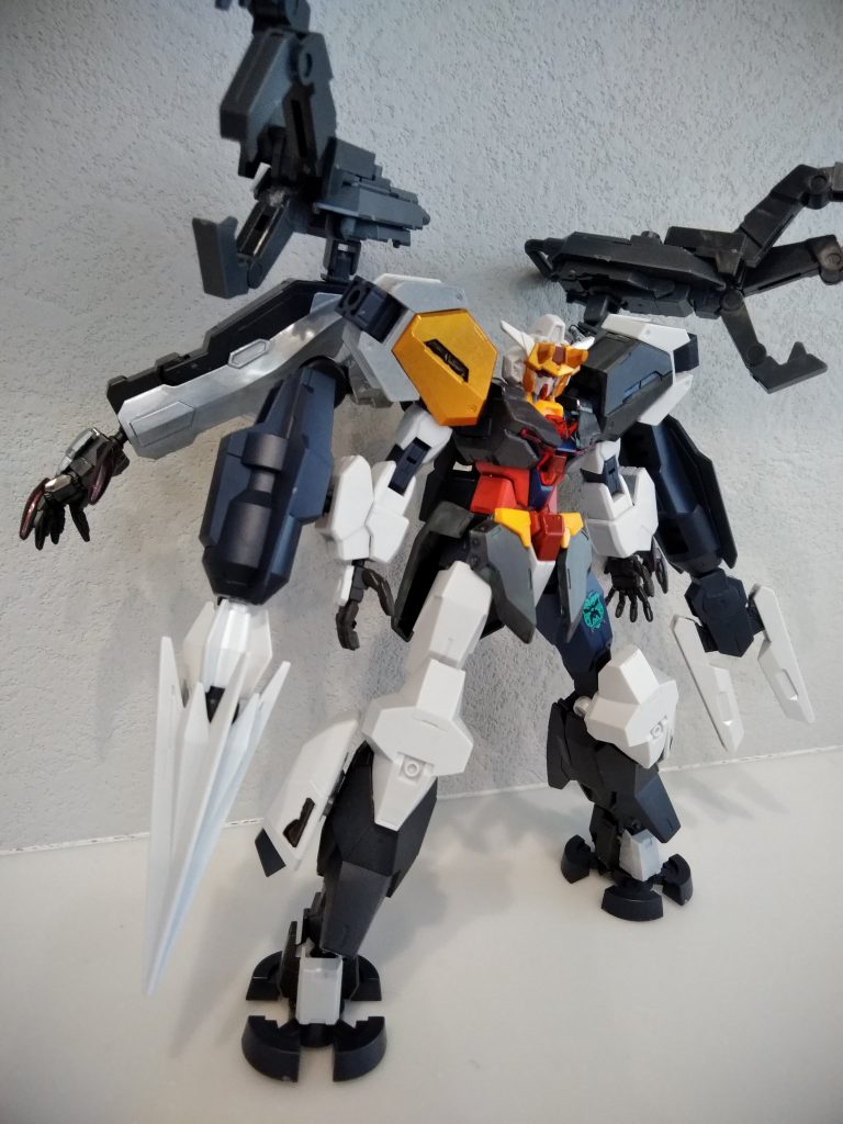 レクスネイル/アームドシールドアームドカノンを切り替え大型腕に!シールドもクローを展開し、まさしく悪魔、、、!