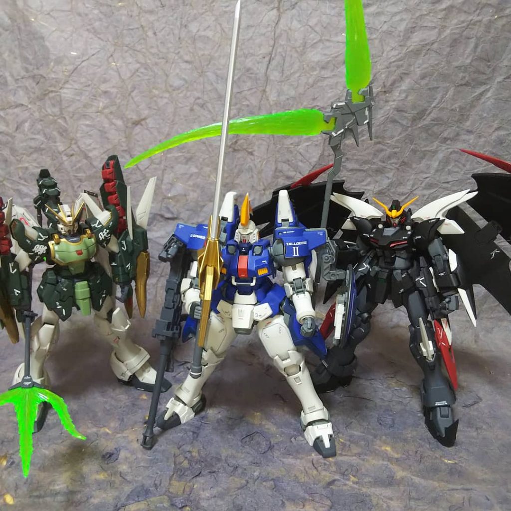 スリーショット