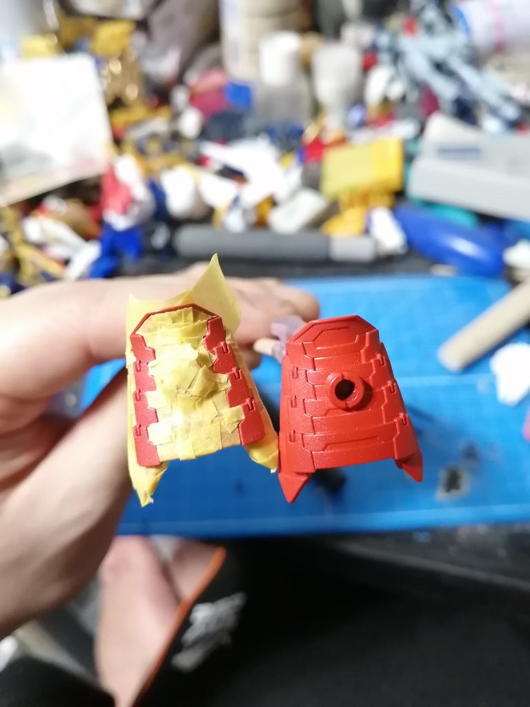 魂のマスキング。