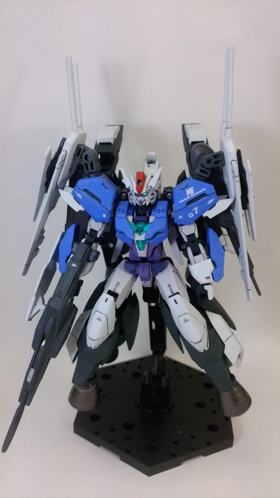 正面フロントアーマーは外しております。