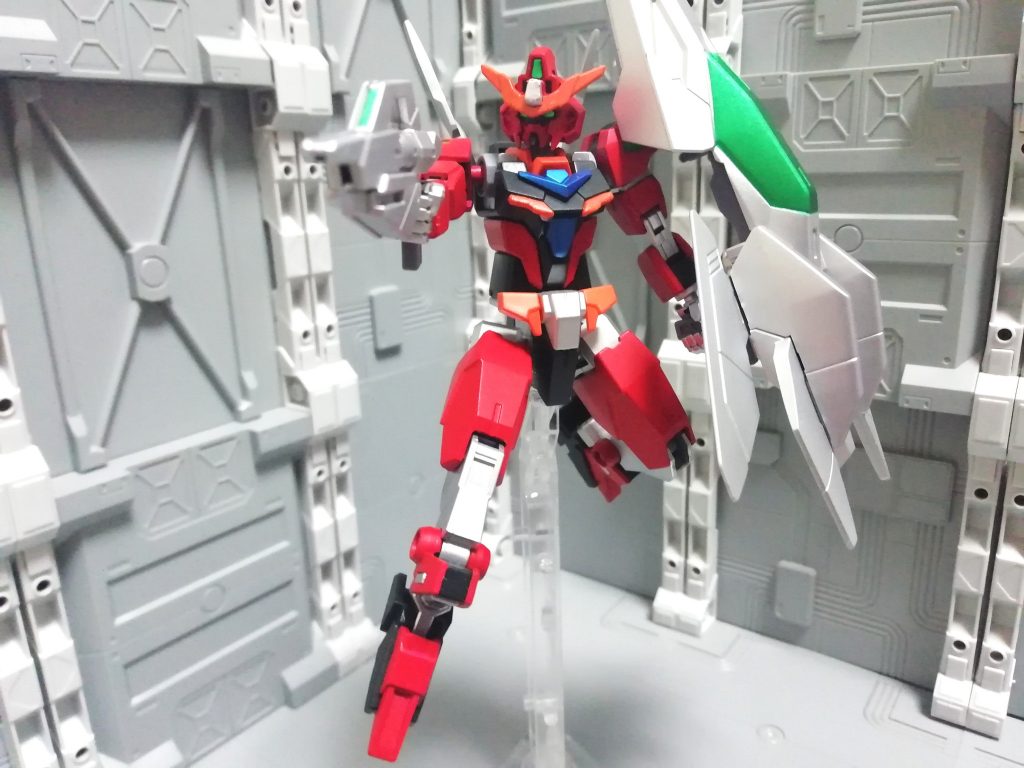 コアスプレーガンで牽制射撃