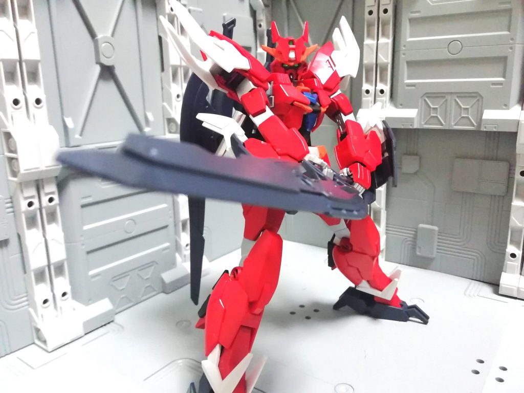 ハードヒートレヴソードを構えさせたり