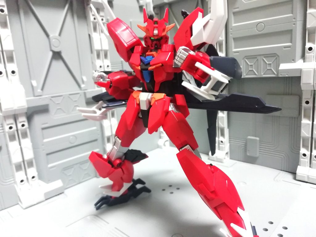 試しにマーズフォーを着けてみたり。リゼ以上に真っ赤っ赤だ