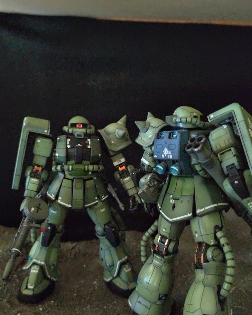 RG ザクII–5枚目/制作者：kengp