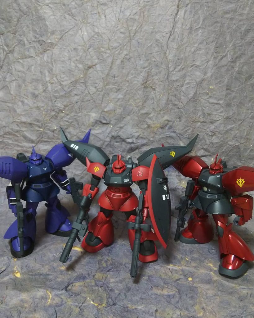 リゲルグとスリーショット