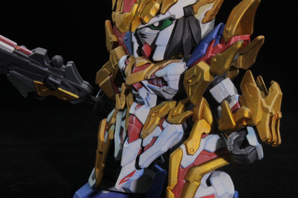 劉備ユニコーン　筆塗りフル塗装　三国創傑伝–5枚目/制作者：くらくらプラモ