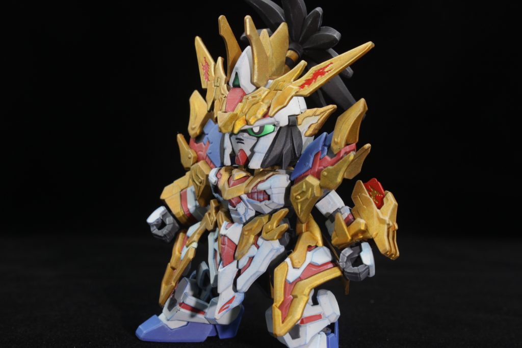 劉備ユニコーン　筆塗りフル塗装　三国創傑伝–3枚目/制作者：くらくらプラモ