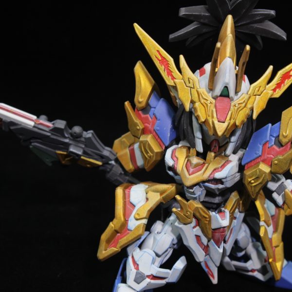 劉備ユニコーン　筆塗りフル塗装　三国創傑伝