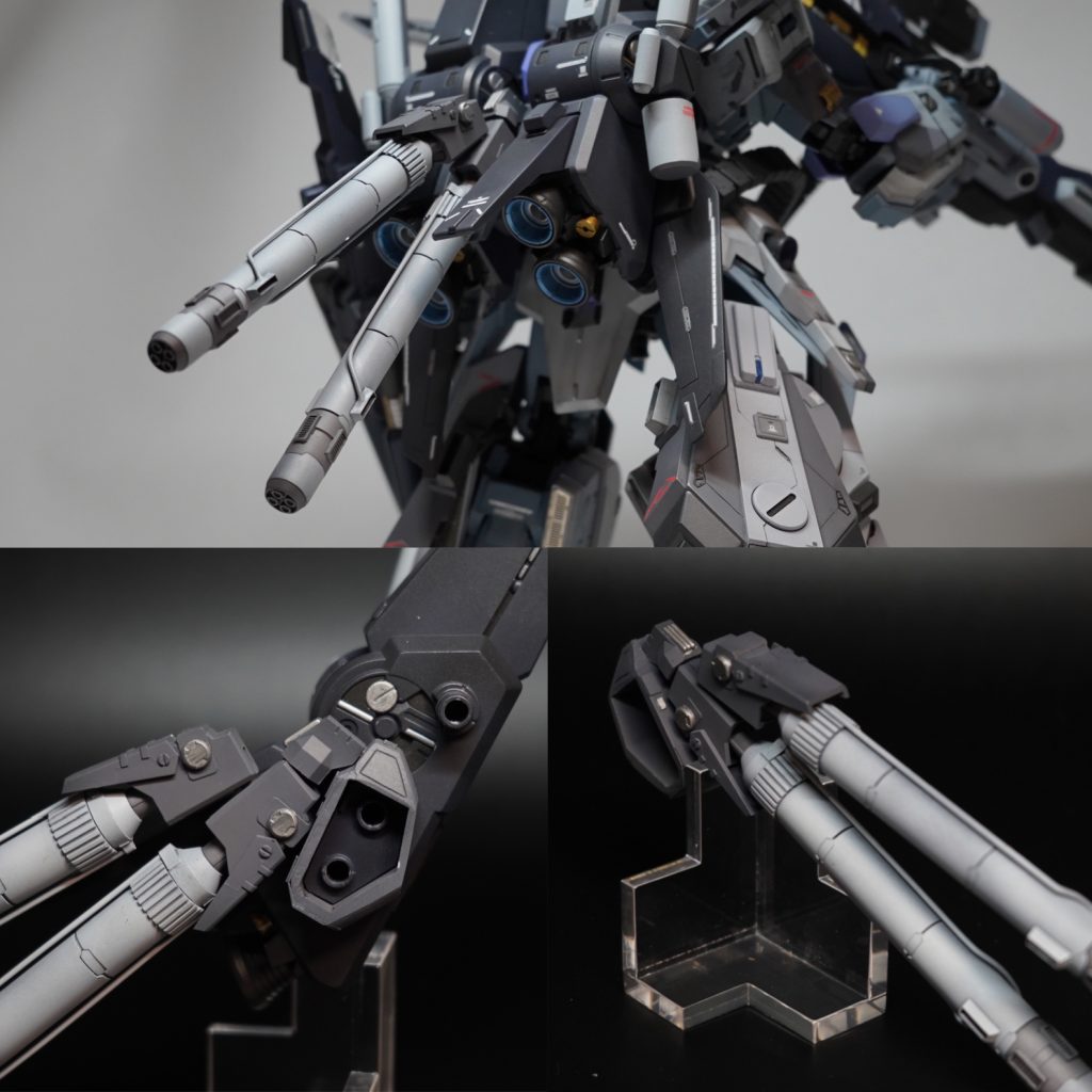 大型MSはプロペラントタンク欲しい！！ということでバックパックの隙間を使って増設。