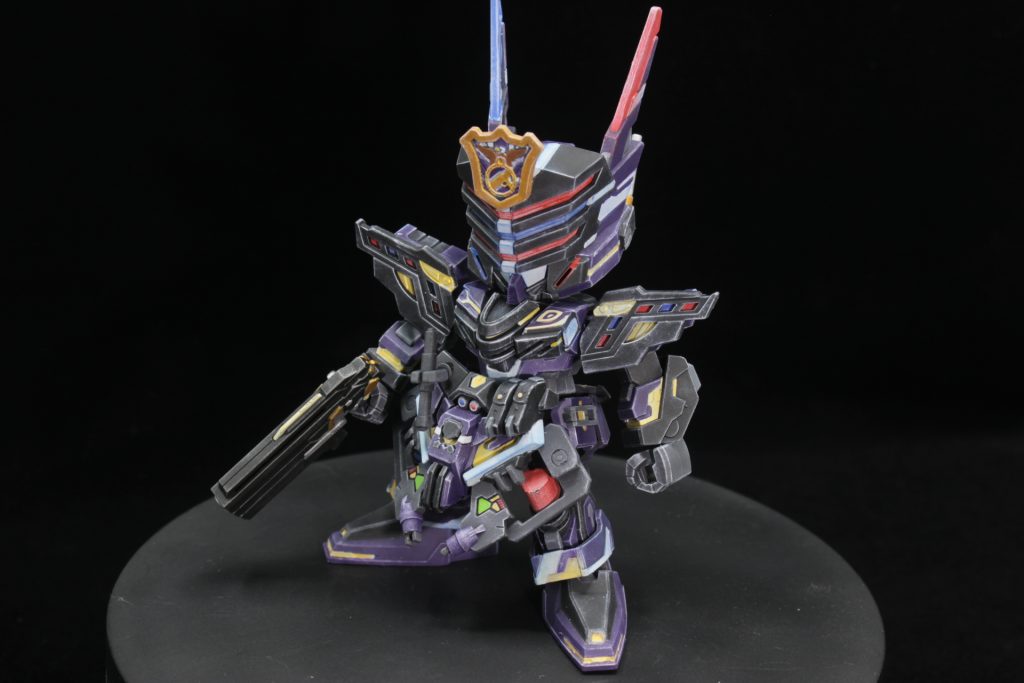 SDW HEROES サージェントヴェルデバスターガンダム 筆塗り全塗装–2枚目/制作者:くらくらプラモ