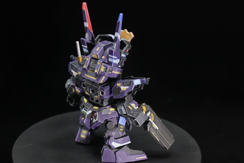 SDW HEROES サージェントヴェルデバスターガンダム 筆塗り全塗装–4枚目/制作者:くらくらプラモ