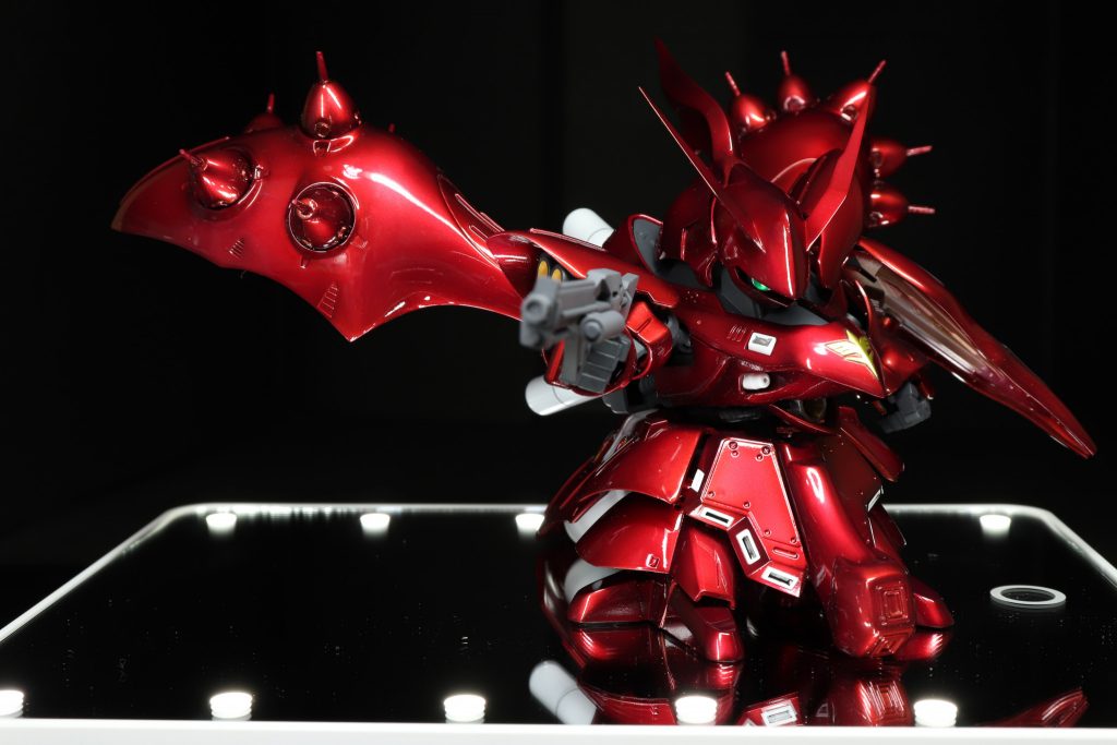 ポーズはこれが限界wサーベルくらいついてても良かったかなあ