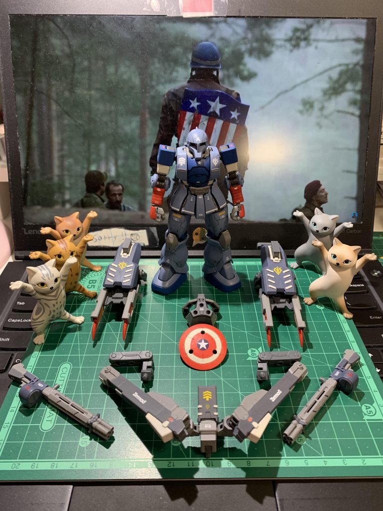 MS-05 SR Type 1 スティーブ・ロジャース専用 ザク 404小隊 第一兵裝–2枚目/制作者：Bmoja