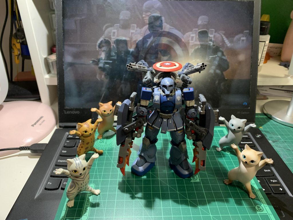 MS-05 SR Type 1 スティーブ・ロジャース専用 ザク 404小隊 第一兵裝–4枚目/制作者：Bmoja