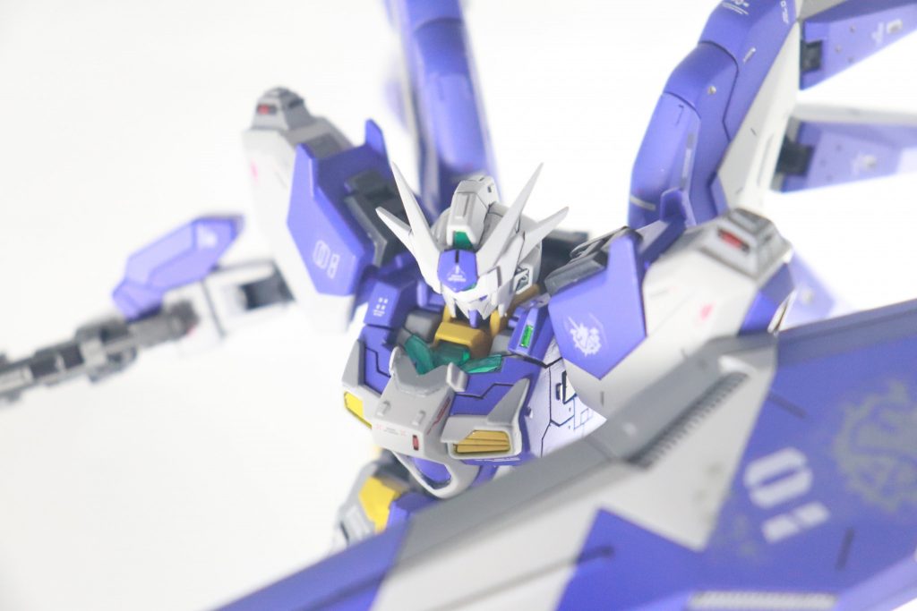 Hi-νアーマー装着時こちらはHi-νをベースに塗装。