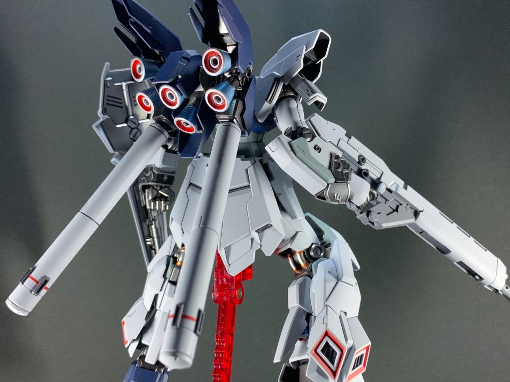 バーニア周りは赤色入れました