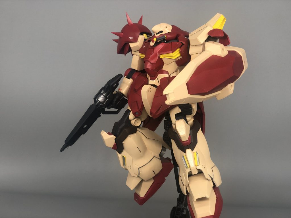 HGUC　メッサーF01型–2枚目/制作者：アンジェロのプラモデル工房