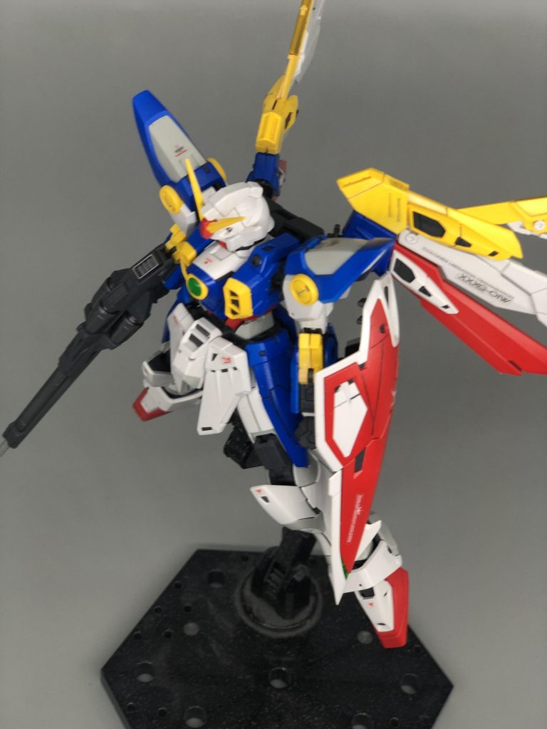 RGウィングガンダム–4枚目/制作者：アンジェロのプラモデル工房