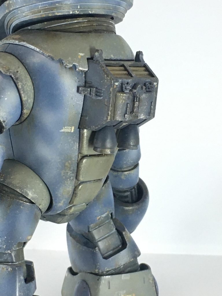 海洋迷彩仕様アッガイ–4枚目/制作者：またたびだんご