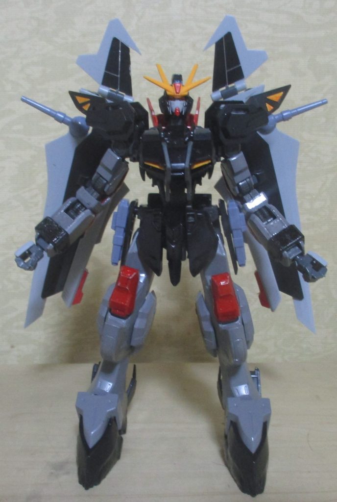 正面胴体は端白星、腕脚はマルコシアス、足首のみキマリスヴィダールを使用。