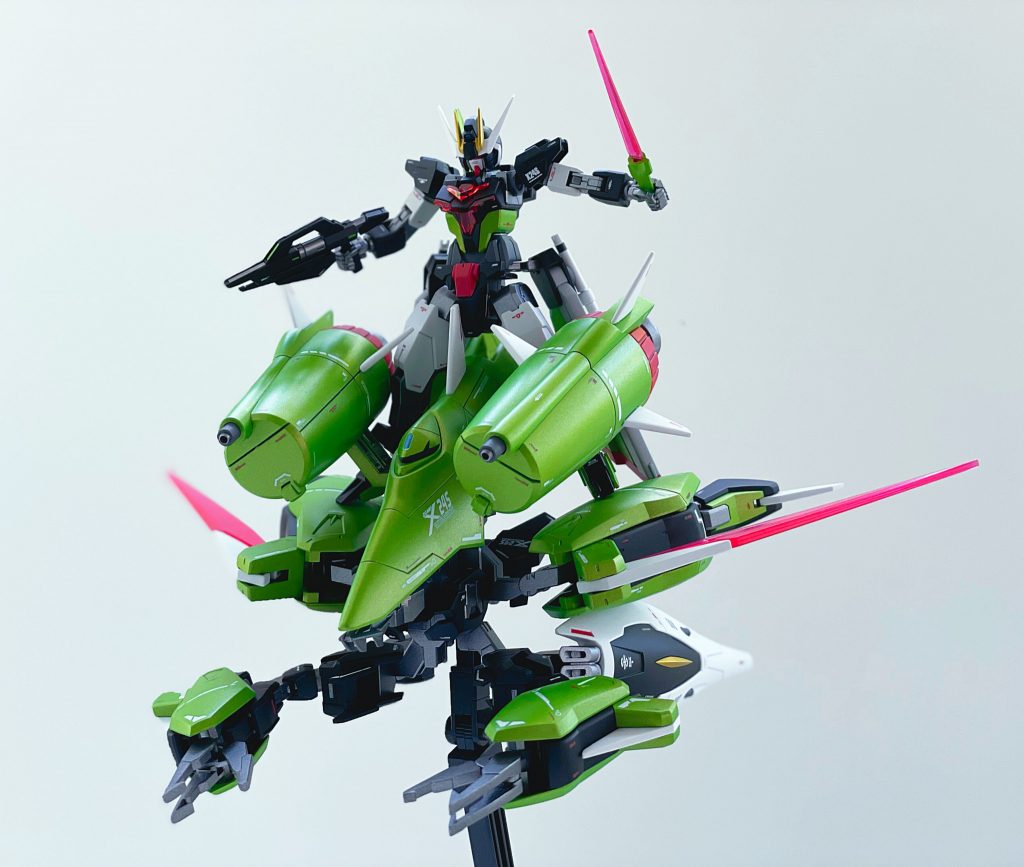 ライドオン!コアガンダムとアーマー作ったら必ずこれはやりたかった1枚です。それではここからコアチェンジ・ドッキングゴー