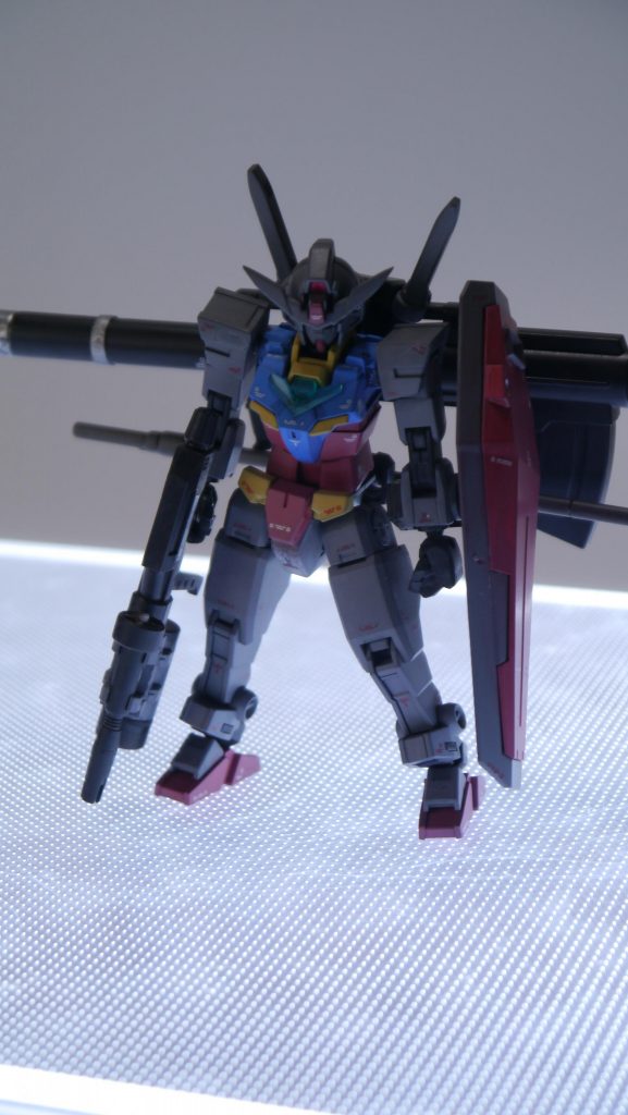 コアガンダムとエグザビークル–2枚目/制作者：オッサムライ