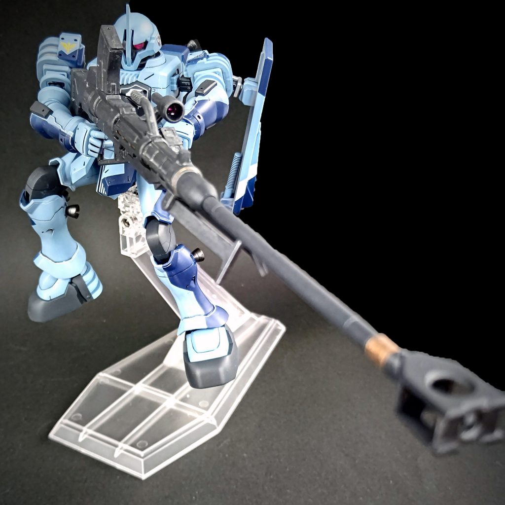 135mm対艦ライフルをかまえてやっぱりこのポージングは神👼👼