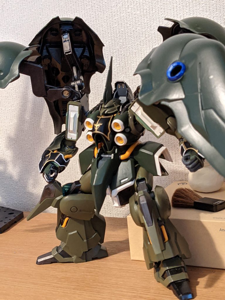 足回りは上手く塗れました