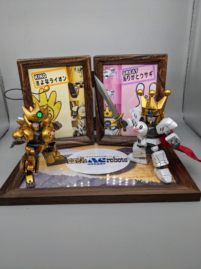 ７月開催の地元模型店のコンテスト出品のため、台座も制作してみました。最近はスマホでこのくらいのデザインをパパっと作ったり、スマホのデータをスマホからプリンターで印刷したり…便利な世の中になったもんです😲