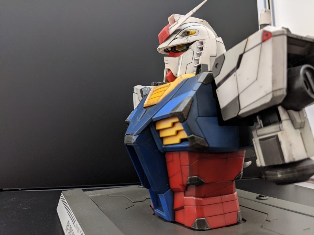 モールド彫り直し、部分塗装、スミ入れ、チッピング、ドライブラシ仕上げのお手軽制作です。