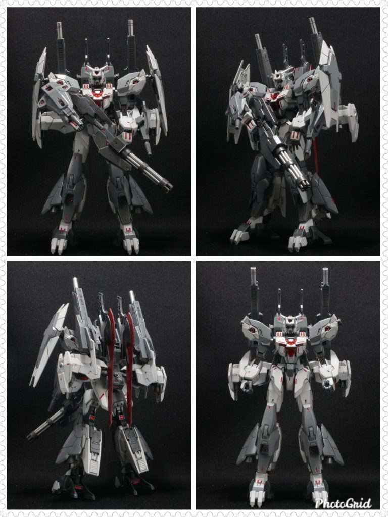 ジュピターブガンダムG.G.素立ち各アングル+アーマーオフ状態素立