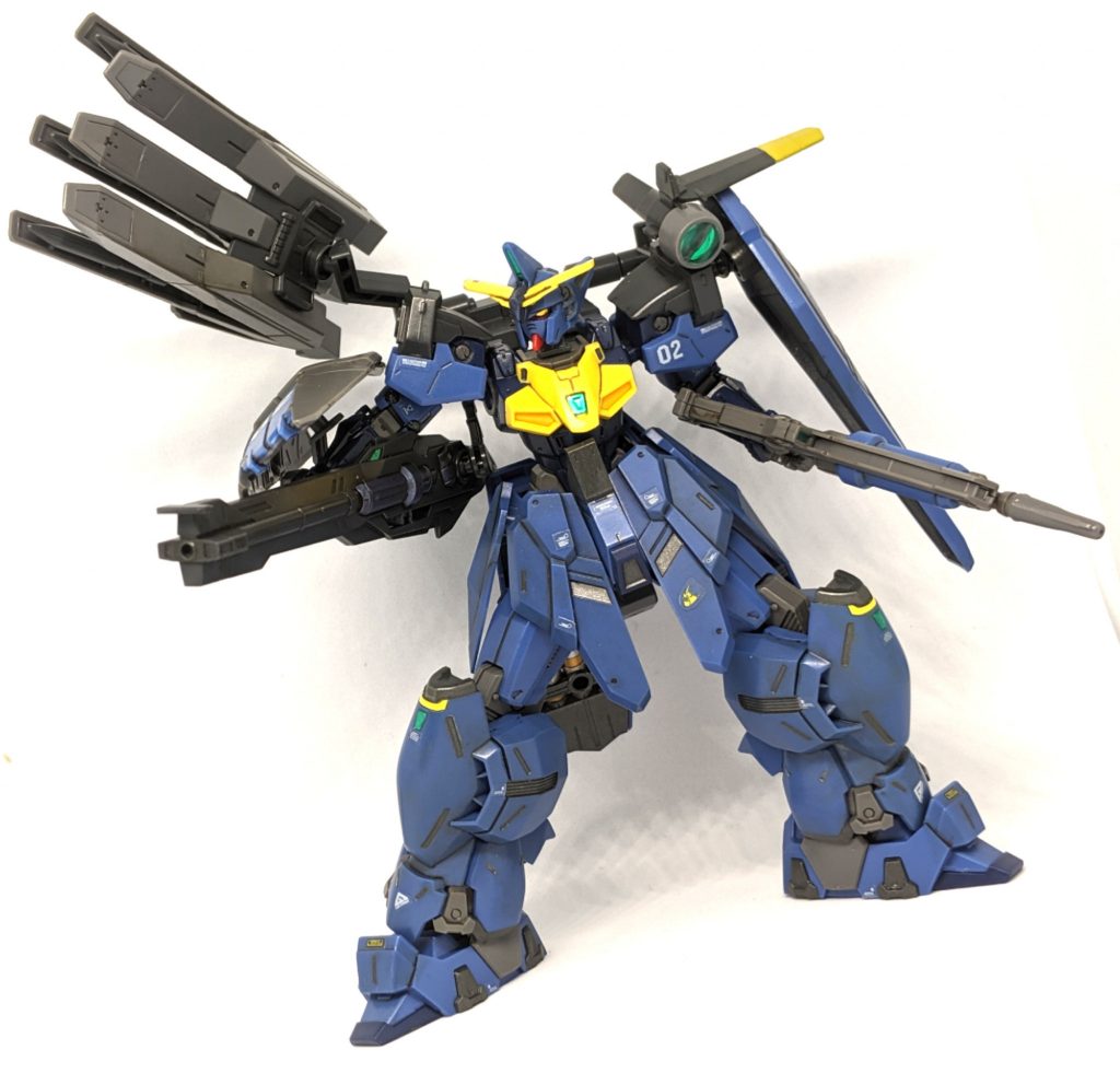 ガンダムジェミナス02 陸戦重装ユニット装備–4枚目/制作者:マルミコアロ