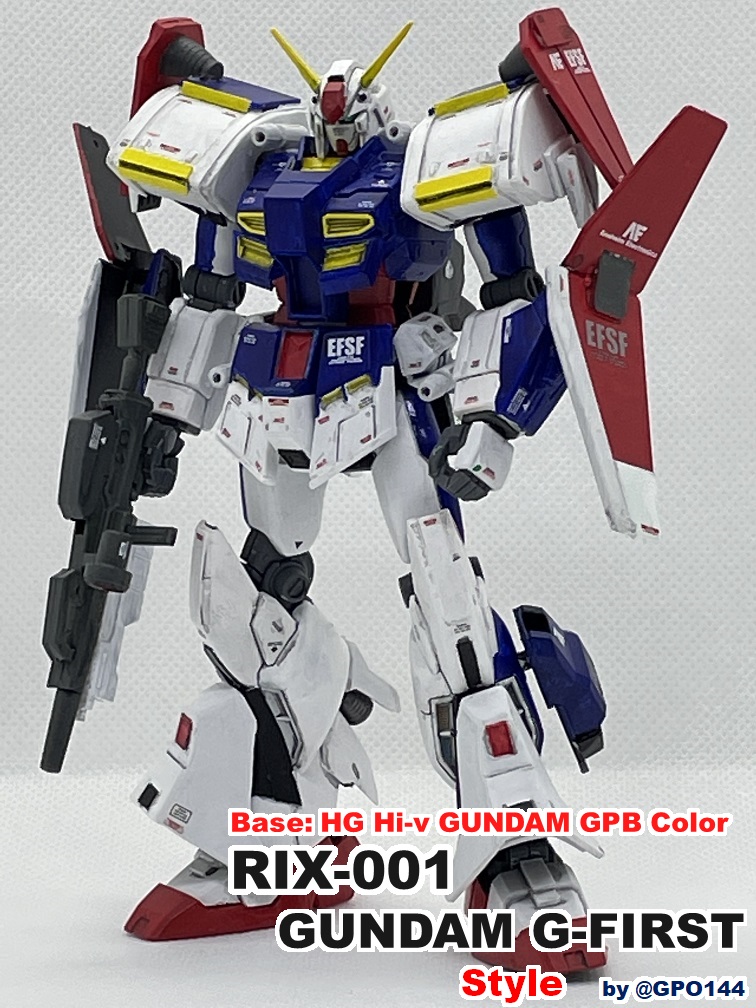 Hguc ガンダムgファースト 風 Gpo144さんのガンプラ作品 Gunsta ガンスタ