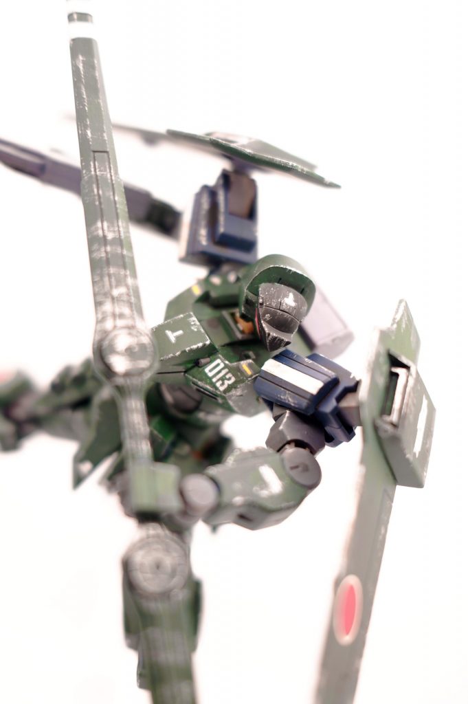 それなりにキレイに塗れるようになると筆塗りはすんごい楽しいです。今回の反省点は、・ドライブラシもやり過ぎると絵面がうるさくなる・パーツの裏側もちゃんと塗った方がいいよ（何回目だ）以上です。ありがとうございました！